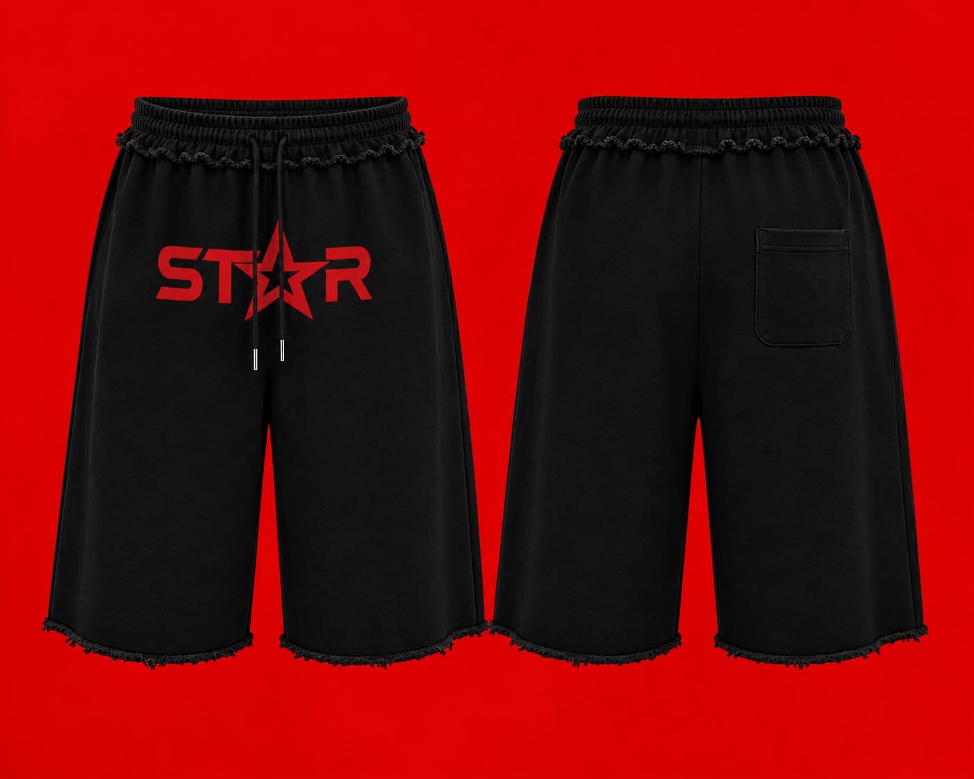 Black Star Sweatshort
